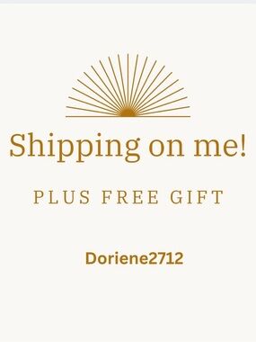Shipping on me!  Plus free gift ☀️